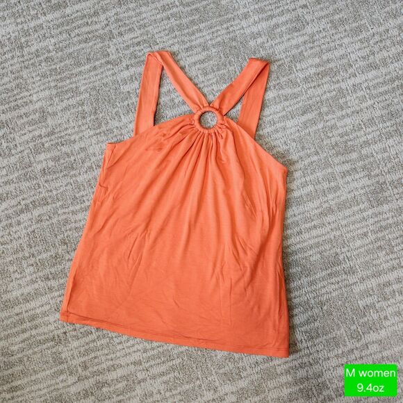 Trina Turk Tops - Trina Turk women's key hole shelf bra tank top orange size M